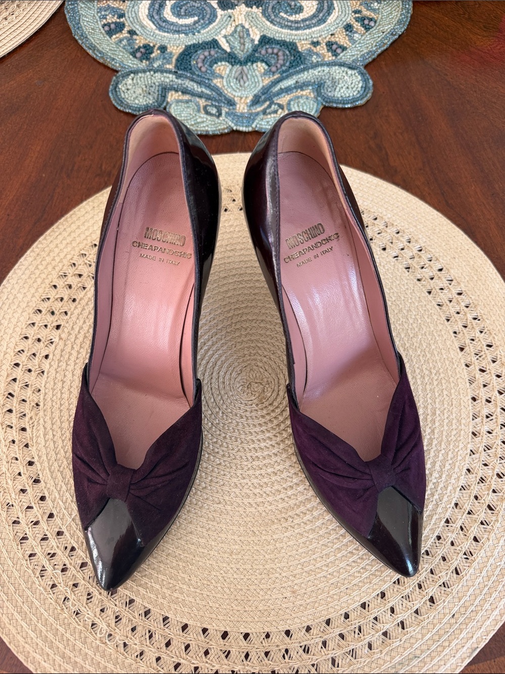 Vintage Moschino pumps